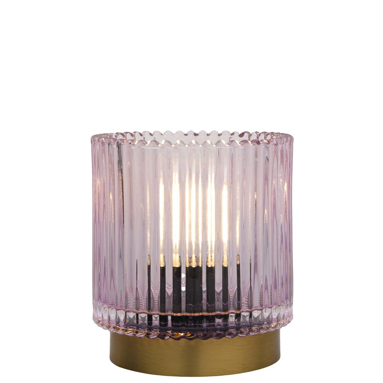 LAMPADA IN VETRO H.12 ALIMENTATA A BATTERIE - CIPRIA